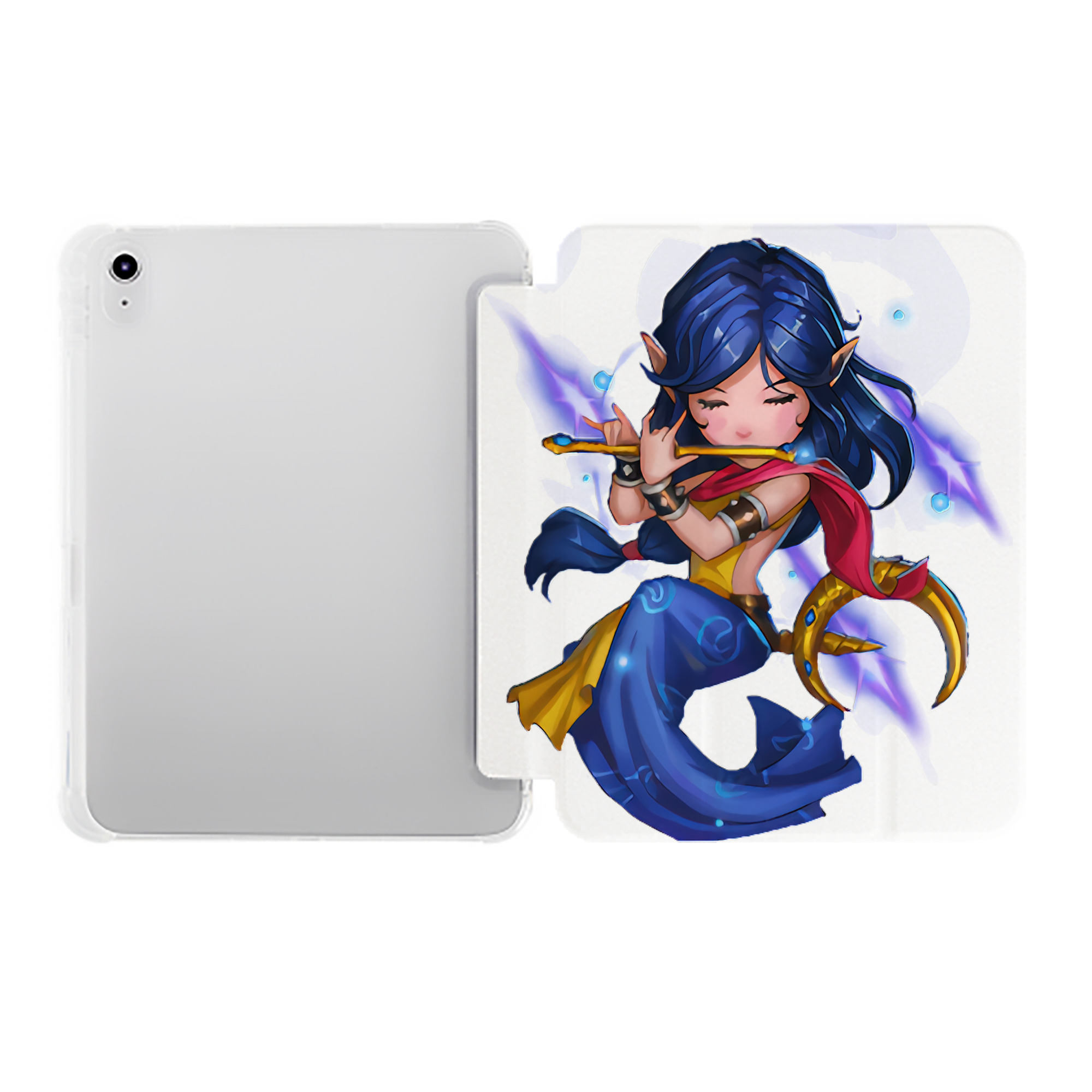 （画像用） リーグ・オブ・レジェンド League of Legends LOL IPad ケース ペン収納付き 三つ折りスタンド PUレザー×シリコン 対応機種9.5/10.5/10.9インチ